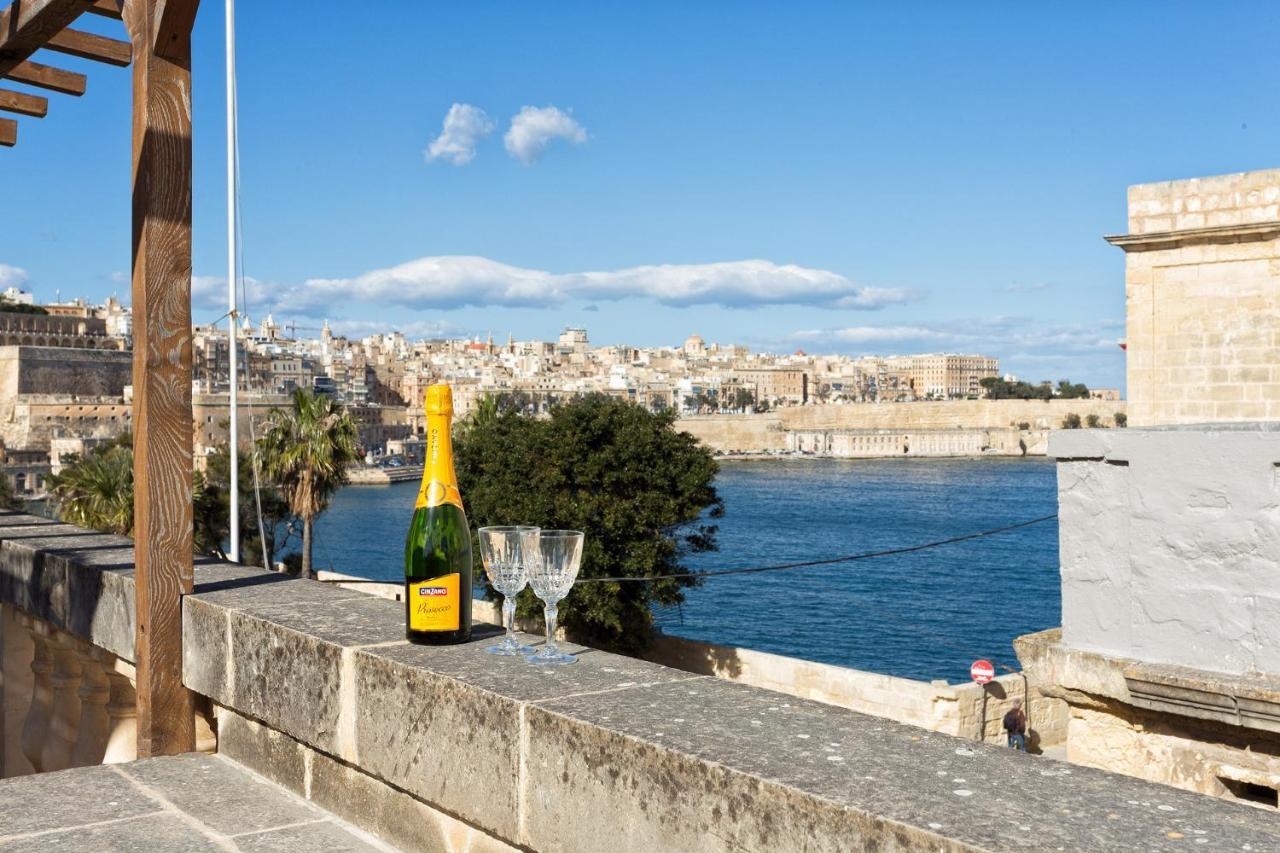 Traditional Maltese Townhouse, Roof Terrace And Views Senglea Εξωτερικό φωτογραφία