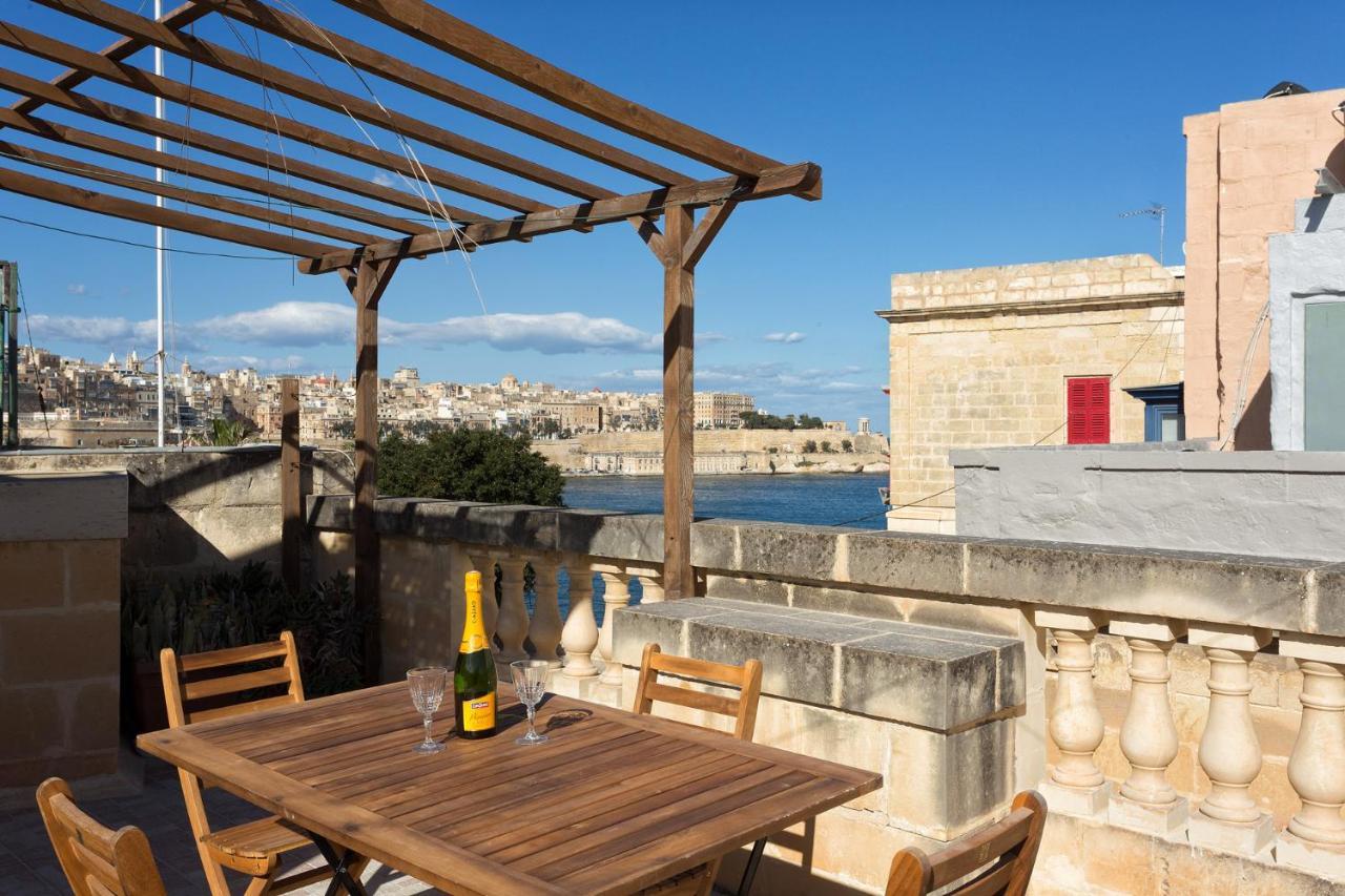 Traditional Maltese Townhouse, Roof Terrace And Views Senglea Εξωτερικό φωτογραφία